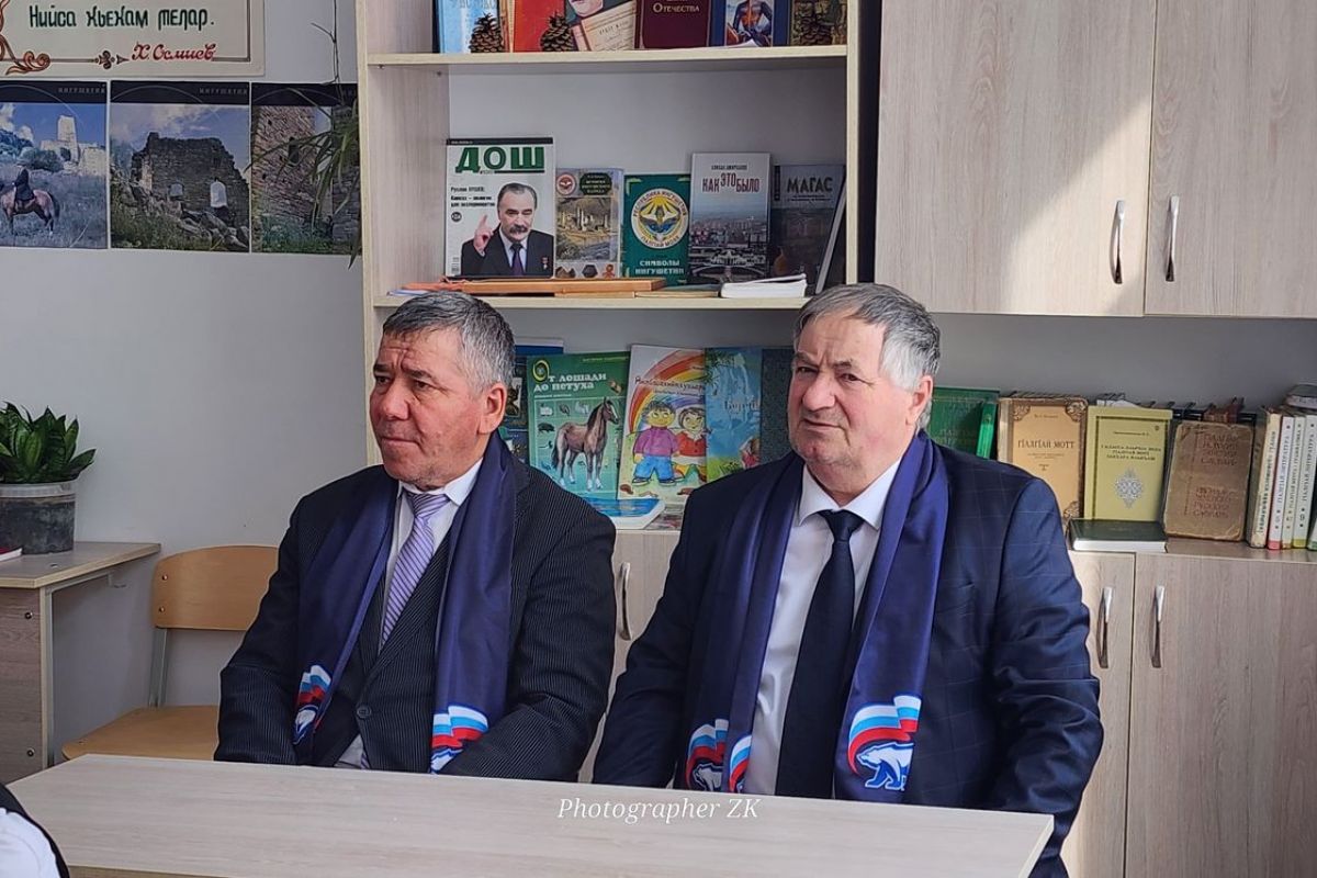 В СОШ №6 города Малгобек прошел открытый урок, приуроченный ко Дню родного языка