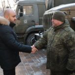 Вячеслав Федорищев передал новую партию спецтехники и оборудования для самарских бойцов