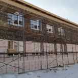 В Екатериновском филиале Долгоруковского лицея продолжается капитальный ремонт здания