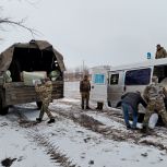 Бойцы Коми получили гуманитарный груз из родной республики