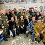 Встреча с войнами-интернационалистами в Пласте