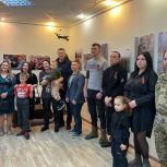 В рамках партийного проекта «Историческая память» в музее им. А.Ф. Ведерникова состоялось открытие выставки «Солдаты Великого Отечества», посвященной 80-летию Победы советского народа в Великой Отечественной войне и году Защитников Отечества