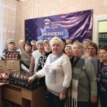 «Серебряные» волонтеры «Единой России» передали гуманитарную помощь для бойцов СВО