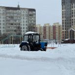 Партийцы помогли тверским школам и детским садам справиться с последствиями снегопада