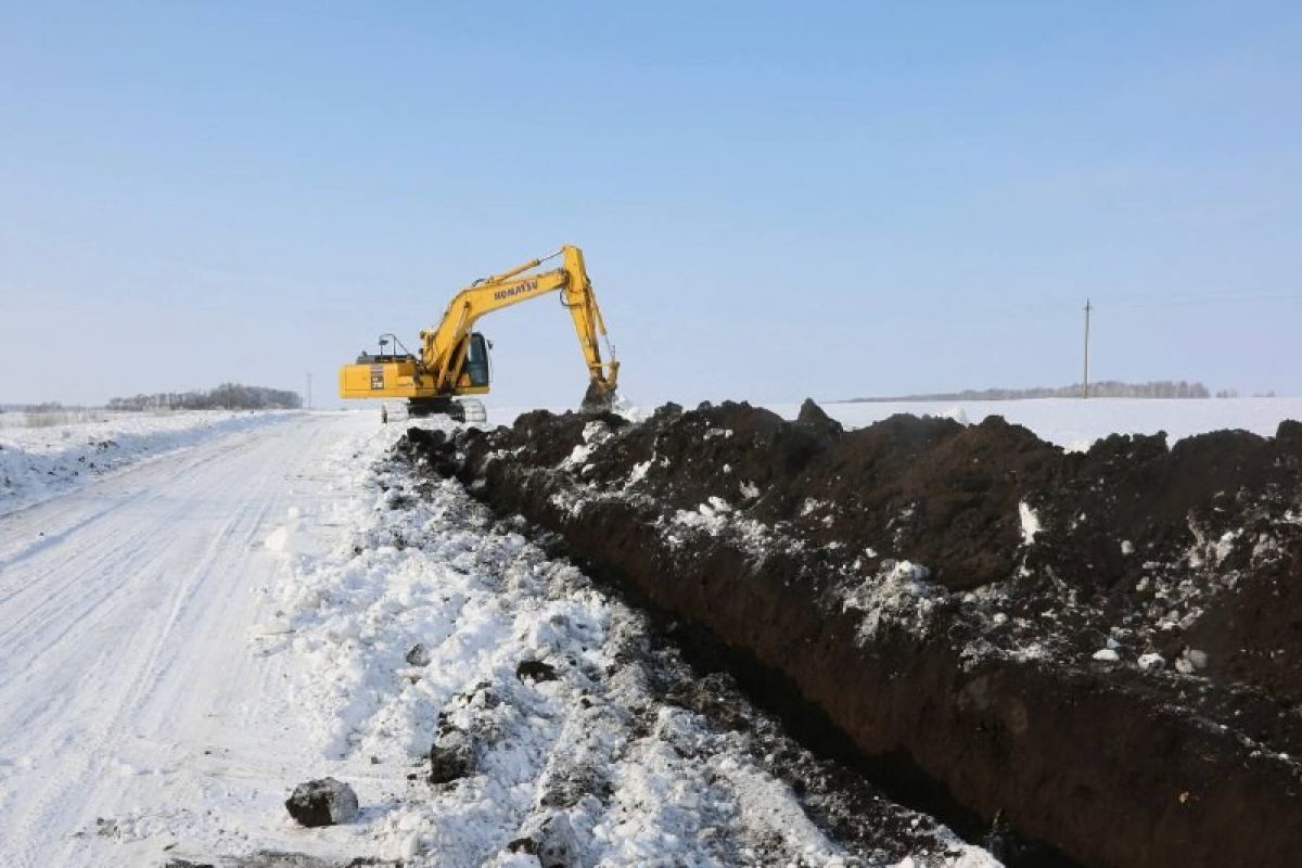 В Тамбовской области началось строительство газопровода для жителей поселка Пудовкин