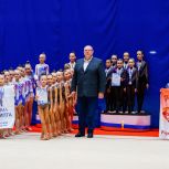 При поддержке партпроекта «Детский спорт» в Воронеже прошли соревнования по эстетической гимнастике