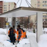В Коммунарке после долгого перерыва вернули остановочный павильон