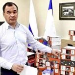 К Дню защитника Отечества Сергей Тен направил участникам СВО оборудование, необходимое для современного ведения боя