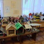 Троицкие единороссы провели экологическую акцию «Поможем зимующим птицам!»
