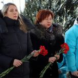 Новоусманские единороссы приняли участие в мероприятии, посвященном Дню защитника Отечества