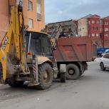 В Каспийске депутаты-единороссы приводят в порядок город в рамках Народной программы