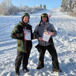 В Онеге на горе «Молодёжная» состоялись соревнования по сноуборду «Открытие сезона»