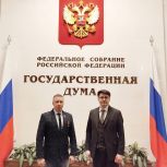 Депутаты - единороссы Марс Биктимиров и Александр Спиридонов обсудили сохранение памяти о защитниках Отечества в Северодвинске