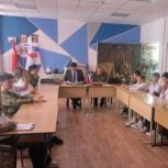При поддержке «Единой России» школьникам Родионово-Несветайского района рассказали об истории освобождении Дона от немецко-фашистских захватчиков