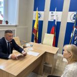 Николай Николаев провел прием граждан в Штабе поддержки "Единой России"