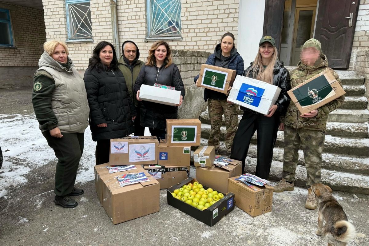 Из Адыгеи передали гуманитарную помощь в госпиталь в Херсонской области
