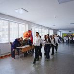 В школе села Фершампенуаз прошел смотр песни и строя