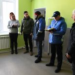 Первомайские единороссы проверили качество капремонта местного Управления «Луганской тепловой организации»