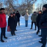 В Коркино обсудили реконструкцию футбольного поля в поселке Октябрьском