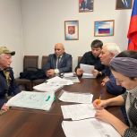 «Единая Россия» в Дагестане провела  тематические приёмы для участников СВО и их семей