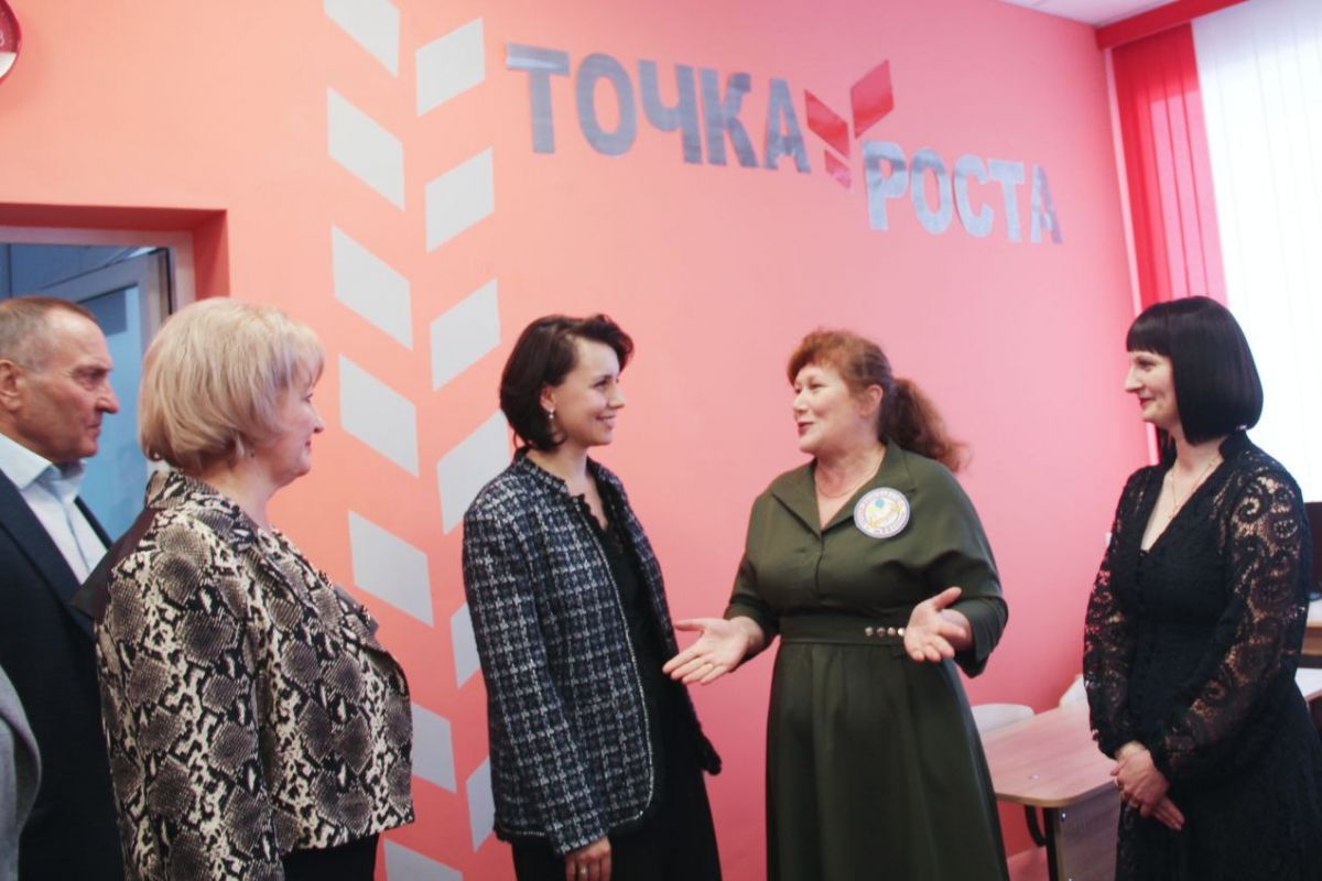 В Курской области открыли отремонтированную Черемисиновскую школу