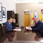 Андрей Красов провел рабочую встречу с Борисом Ясинским и Татьяной Панфиловой