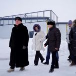 «Партийный десант» «Единой России» оценил ход строительства фиджитал-центра в Новосибирске
