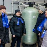 «Партийный десант» «Единой России» провел мониторинг комплекса водоснабжения в Кочках