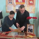 В Варламовской школе открыли Парту Героя имени Михаила Ивановича Кочеткова