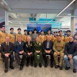 «Единая Россия» провела урок мужества для ульяновских юнармейцев