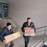 «Единая Россия» и РЖД передали помощь в госпиталь имени Бурденко для участников СВО