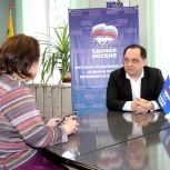 Сергей Орлов и Елена Синица провели встречи с гражданами