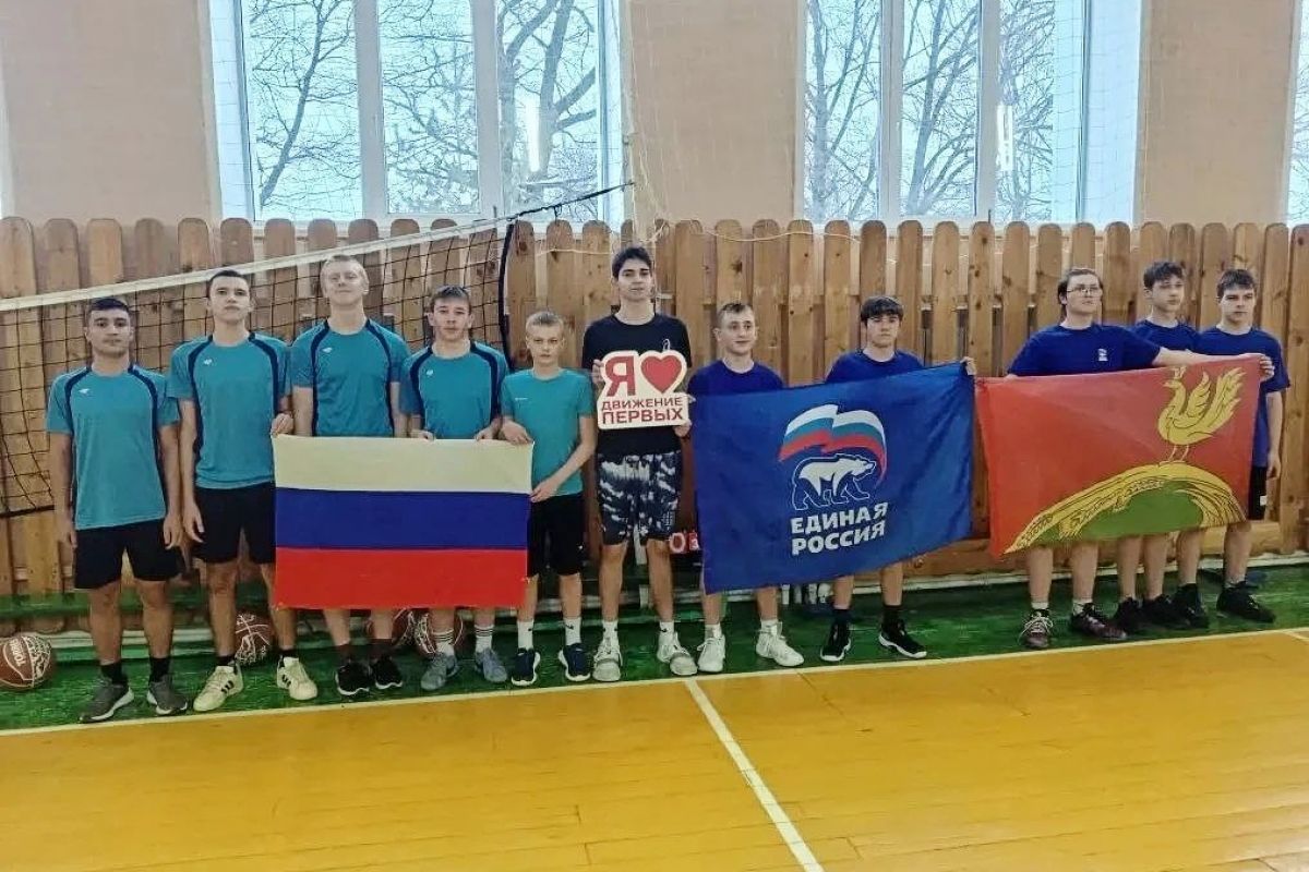В Долгоруковском округе прошли юношеские соревнования по баскетболу