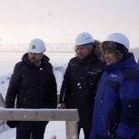 На стройплощадке кампуса «Арктическая звезда» идут работы по укреплению грунтов с применением сложных технологий