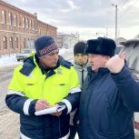 Партпроект «Безопасные дороги»: Виталий Крупин проверил качество зимнего содержания дорог в Камышлове