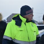 Партпроект «Безопасные дороги»: в Среднеуральске продолжают обустраивать безопасные маршруты следования «Дом-Школа-Дом»