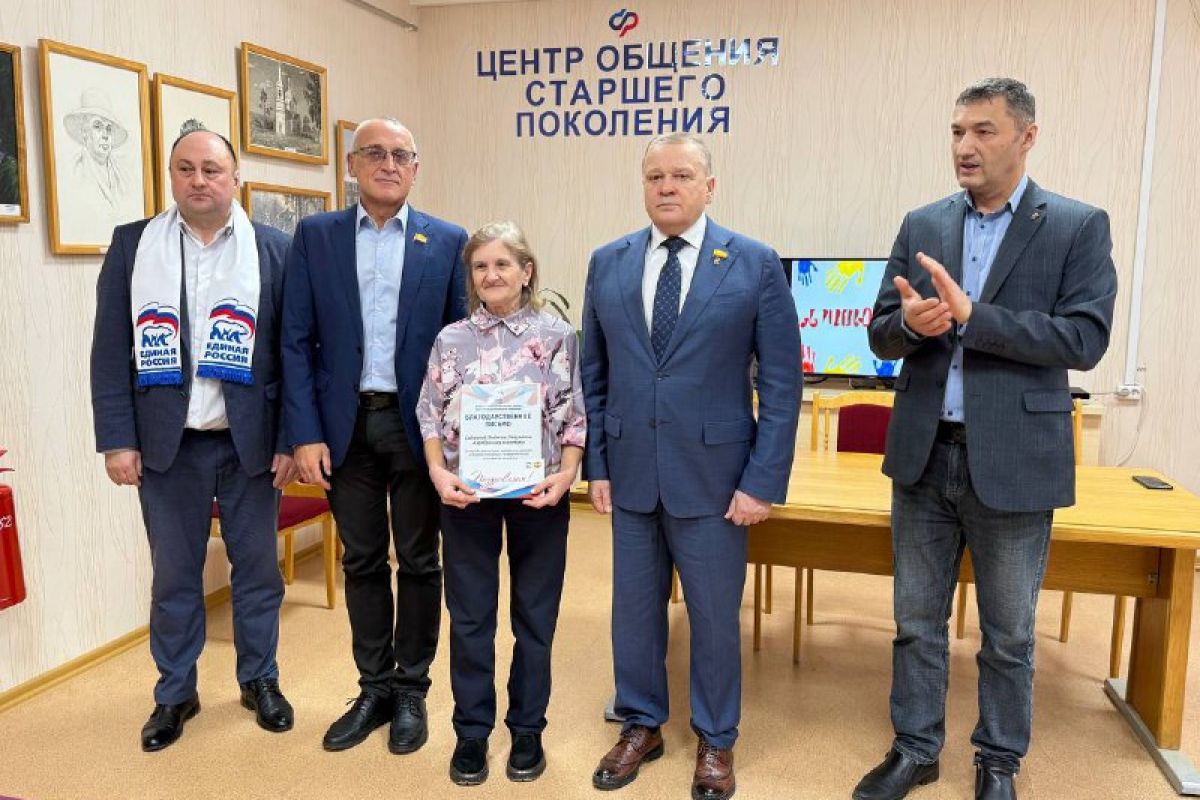 Работа партпроекта «Старшее поколение» продолжается