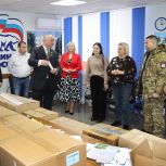 В Стерлитамаке собрали посылки и теплые письма поддержки для военнослужащих