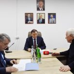 Заур Аскендеров провел прием граждан в Избербаше