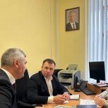 Сергей Лукьянов и Вячеслав Морозов провели рабочую встречу с Ниной Объедковой