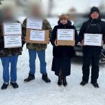Галина Алешина посетила госпиталь