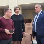 Николай Игнатов посетил обновленный Ряжский Дом культуры