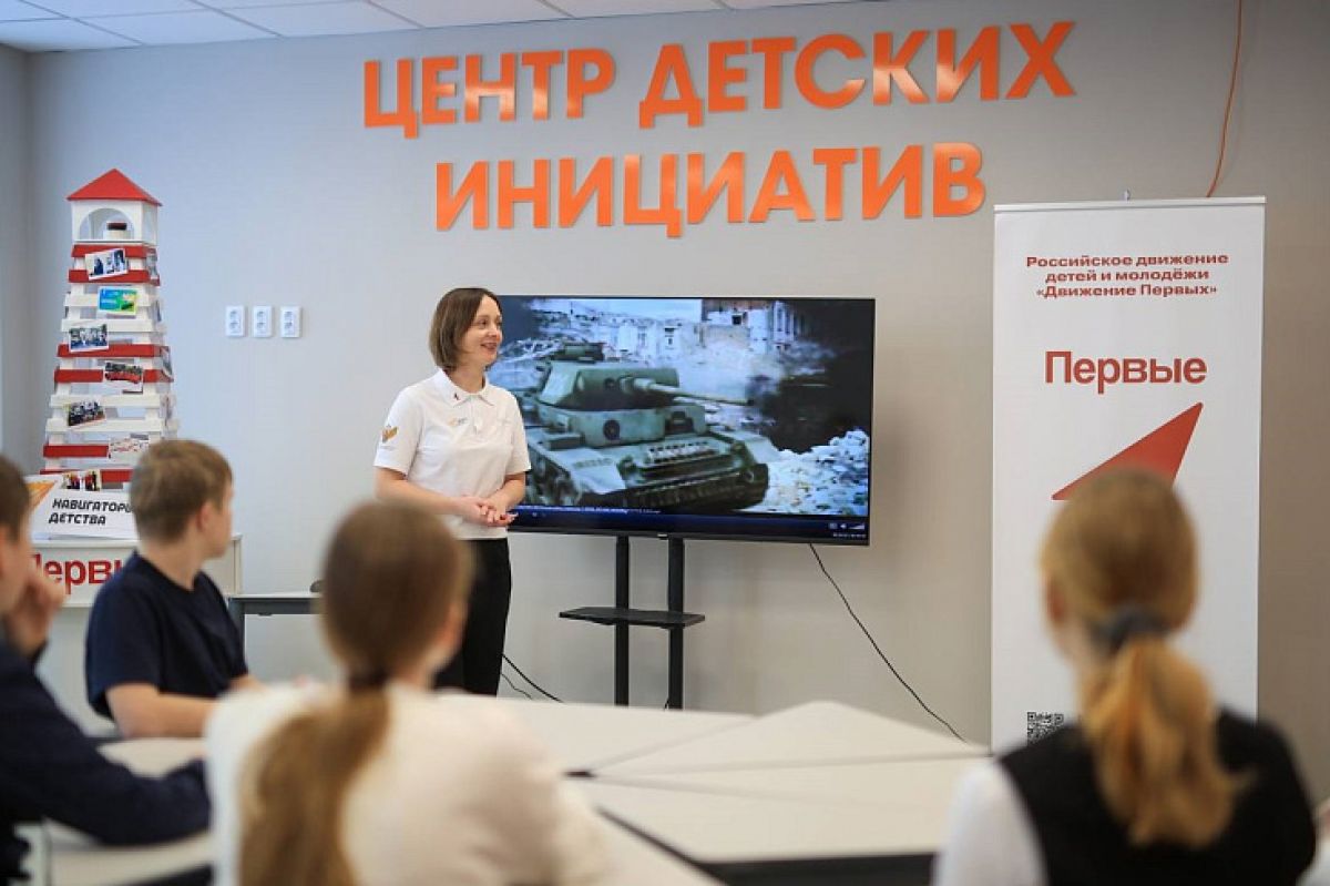 В обновленной по нацпроекту Афанасьевской средней школе в Верхнетоемском округе кипит учебная жизнь