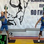 В Пуровском районе провели соревнования по гиревому спорту