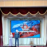 Торжественный концерт «Единство в памяти, сила в подвиге»: День защитника Отечества отметили в Увельском районе