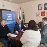 Депутаты-единороссы Рязанской областной Думы провели личные приемы граждан