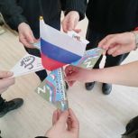 Школьники Ичалковского района поздравили участников СВО с Днем защитника Отечества