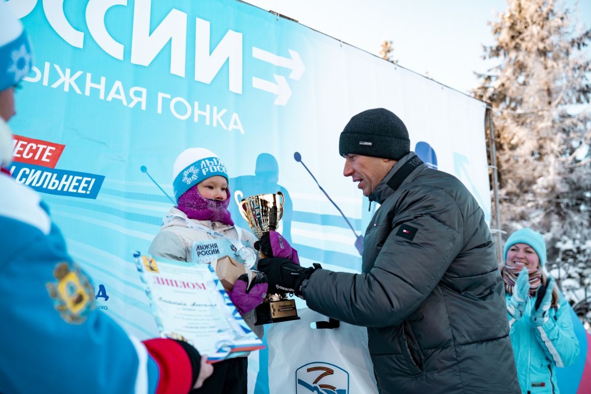 Столица Поморья приняла участие во Всероссийской «Лыжне России»