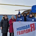 В Башкортостане активисты «Молодой гвардии Единой России» помогают семьям участников СВО справиться с последствиями снегопадов