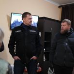 Секретарь Запорожского реготделения Единой России посетил пункт временного размещения жителей, прибывших из освобожденных населенных пунктов Донецкой Народной Республики в Запорожскую область.